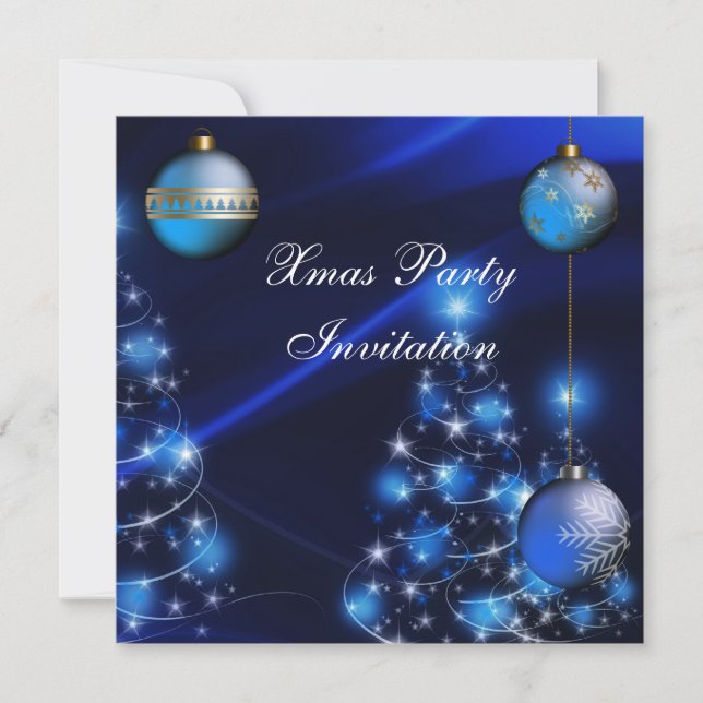 Invitation Xmas Christmas Party (Front)