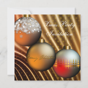 Invitation Xmas Christmas Party