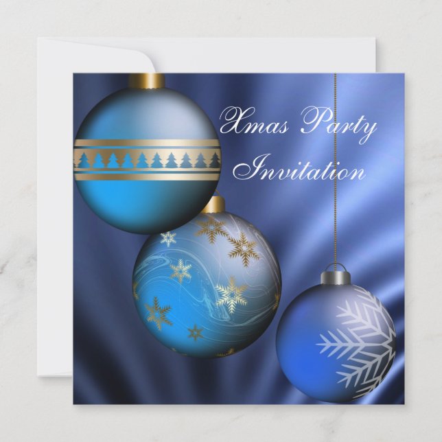 Invitation Xmas Christmas Party (Front)