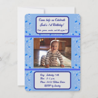 Invitations for Baby's Birthday