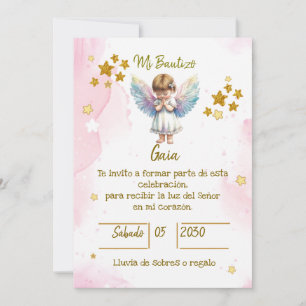 INVITATIONS FOR GIRL BAPTIZE