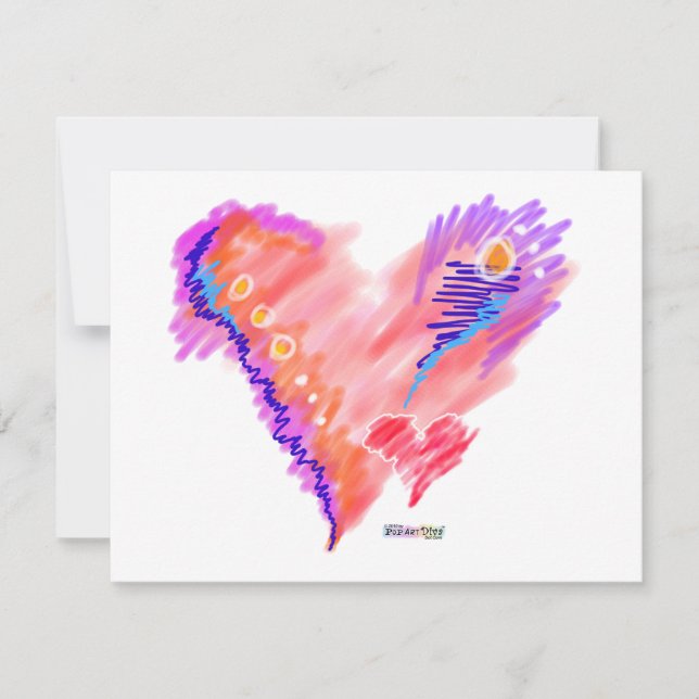 INVITATIONS - Heart Felt (Front)