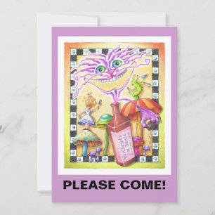 INVITATIONS - The WorCHESHIRE CAT