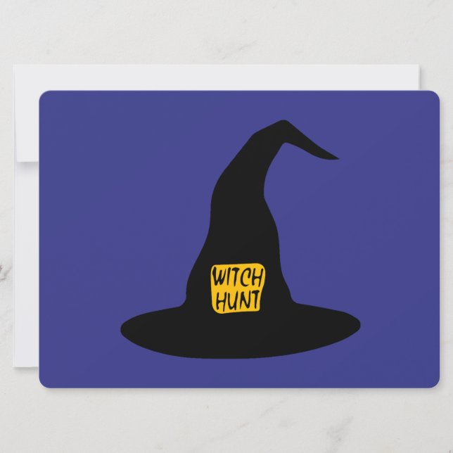 INVITATIONS - WITCH HUNT  (Front)