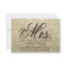 Invite -Gold Glitter Fab future Mrs. Bridal Shower