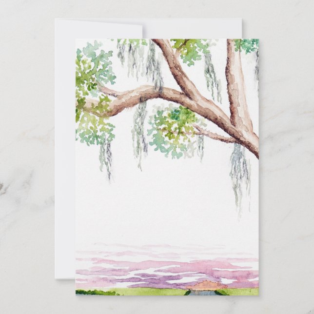 Invite or save the date low country  (Front)