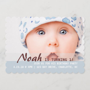 Invite - Turning 1!