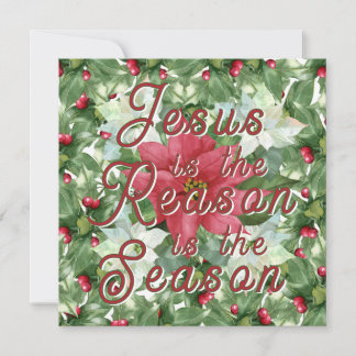 Invitiations - Jesus is the Reason Invitation