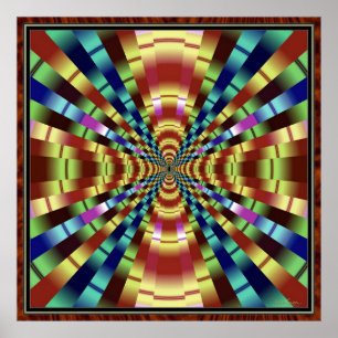 Inviting Tunnel Poster