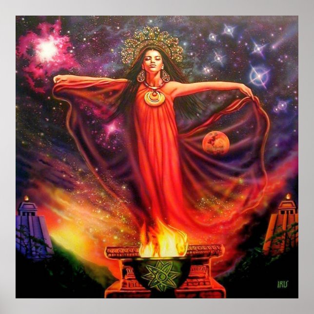 Invocation by Lisa Iris Poster (Front)