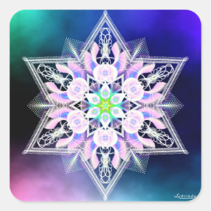 Invocation Square Sticker