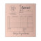 Invoice Sales Receipt Business Logo Blush Pink