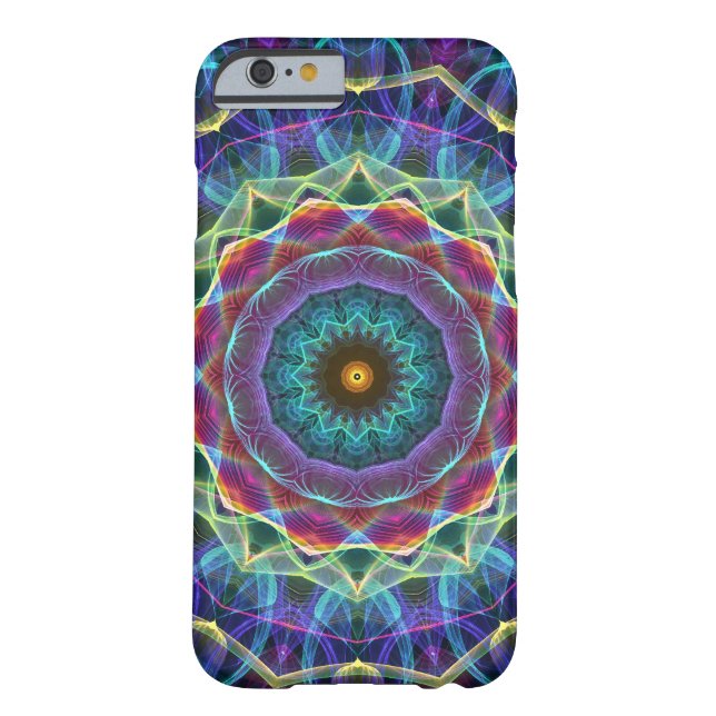 Inward Flower kaleidoscope Case-Mate iPhone Case (Back)