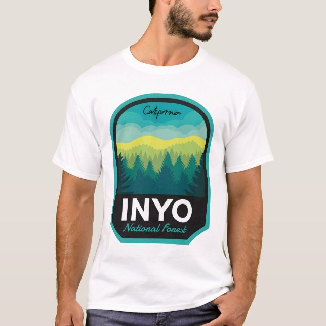 Inyo National Forest CA T-Shirt (Front)