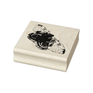 Io Moth Rubber Stamp