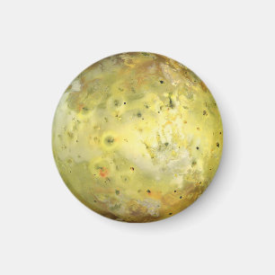 Io Volcanic  Moon of Jupiter Magnet