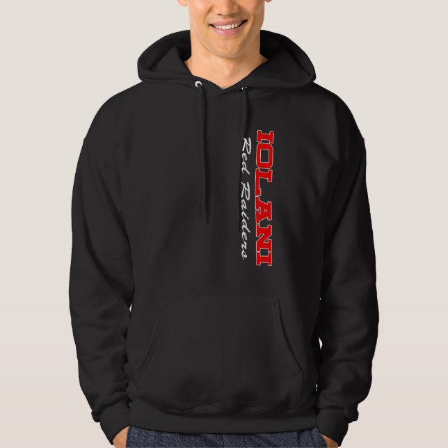 Iolani Red Raiders Hoodie (Front)