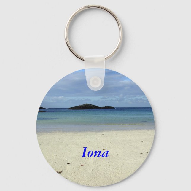 Iona Beach Key Ring (Front)