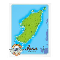 Iona scotland map
