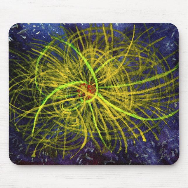Ionic Fireworks Mouse Pad (Front)