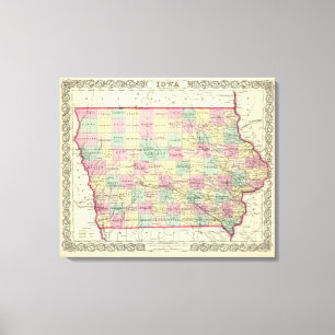 Iowa 2 canvas print