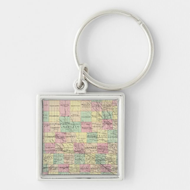 Iowa 3 key ring (Front)