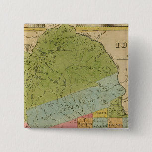 Iowa 4 15 cm square badge