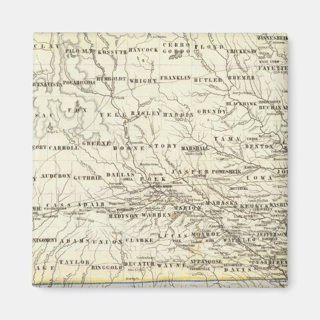 Iowa 5 magnet (Front)