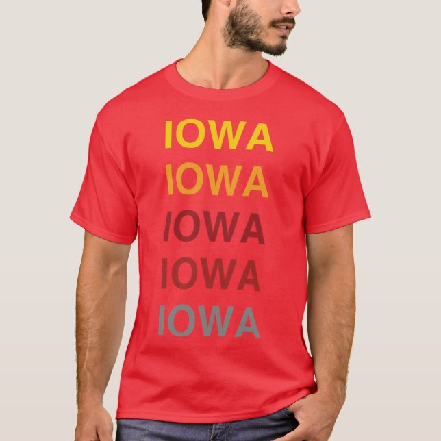 Iowa 5 T-Shirt (Front)