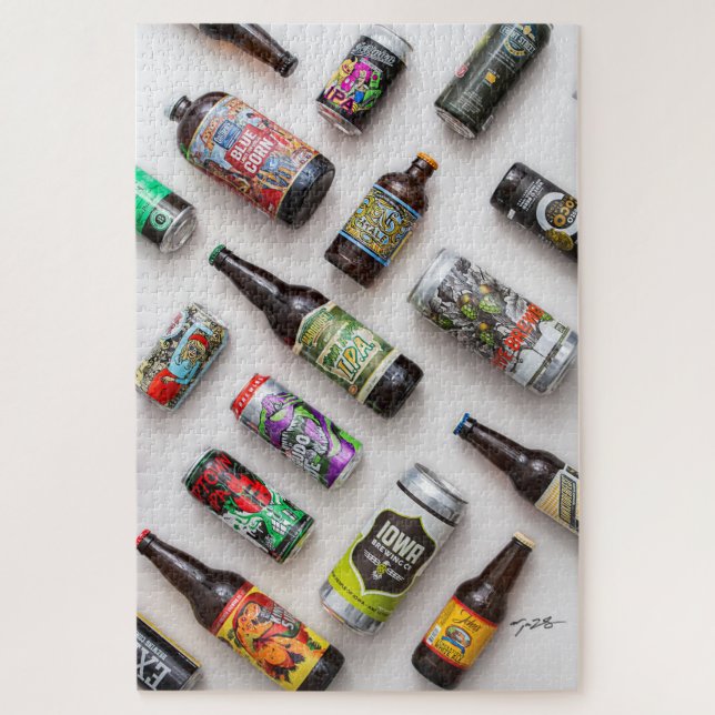 Iowa Beer Jigsaw Puzzle (Vertical)