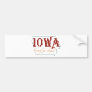 Iowa Bumper Sticker