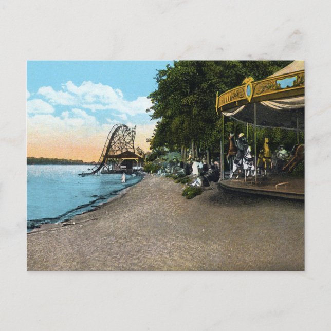 Iowa Carousel Postcard (Front)