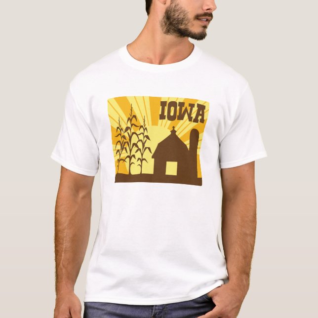 Iowa Corn Farm T-Shirt (Front)