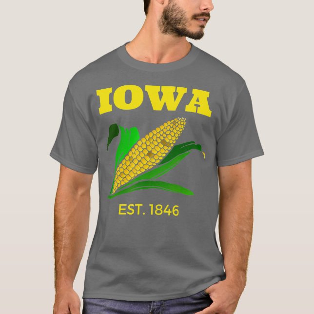 Iowa Corn Farming T-Shirt (Front)