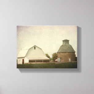 Iowa Farming Canvas Print