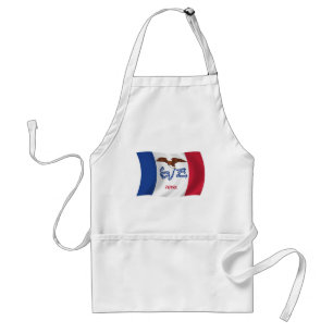 Iowa Flag Apron