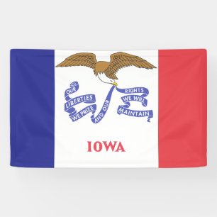 IOWA Flag - Banner