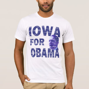 Iowa for Obama Distressed T-Shirt