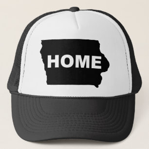 Iowa Home Away From State Ball Cap Hat