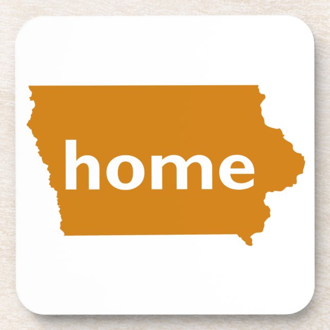 Iowa Home Coaster (Front)