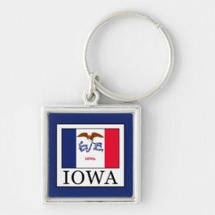 Iowa Key Ring