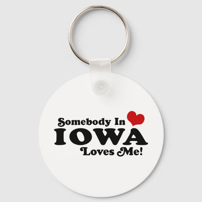 Iowa Key Ring (Front)