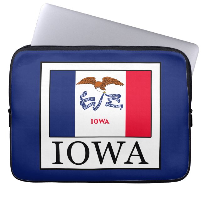 Iowa Laptop Sleeve (Front)