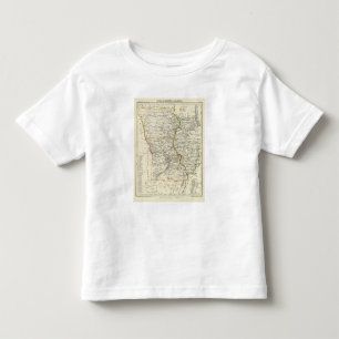 Iowa, Missouri, and Illinois Toddler T-Shirt