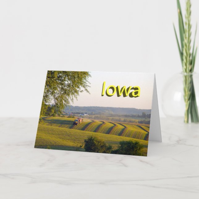 Iowa Note Card (Front)