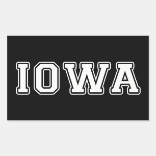 Iowa Rectangular Sticker