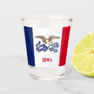 IOWA SHOT GLASS