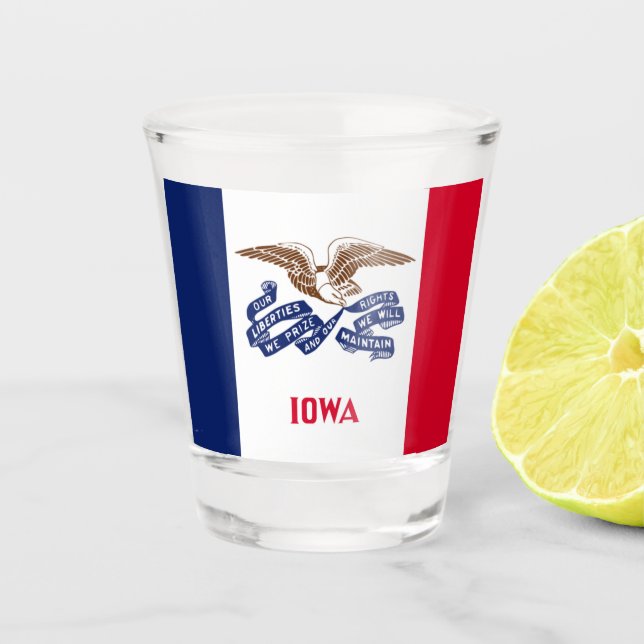 IOWA SHOT GLASS (Front)