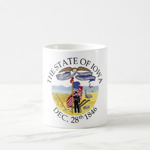 Iowa sign coffee mug