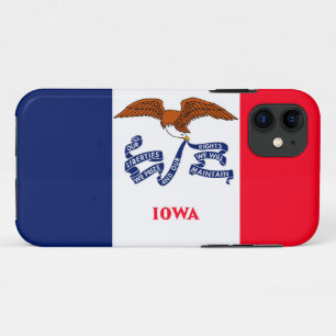 Iowa State Flag Design Case-Mate iPhone Case